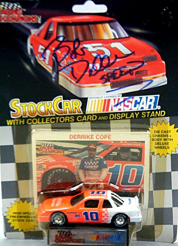Racing Champions NASCAR - Derricke Cope 1991 Chevy Lumina Purolator Stock Car
