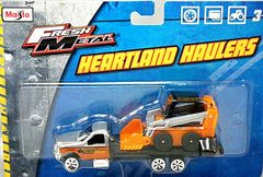 Maisto Heartland Haulers - Ford Flatbed with Bobcat
