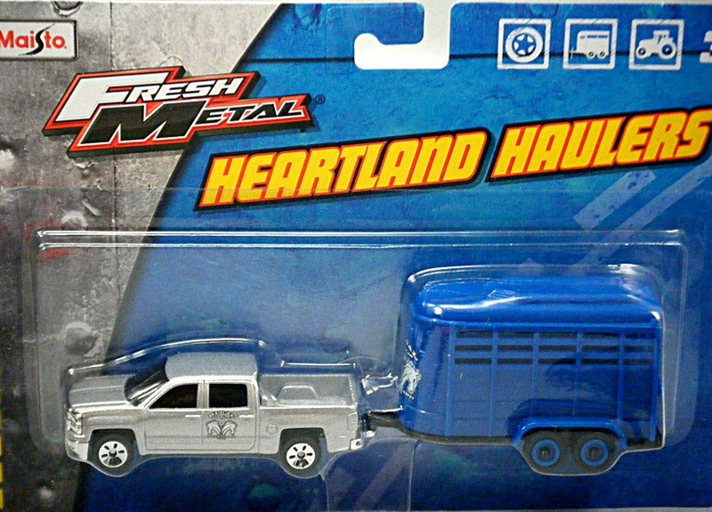 Maisto Heartland Haulers - Chevrolet Silverado and RV Camper