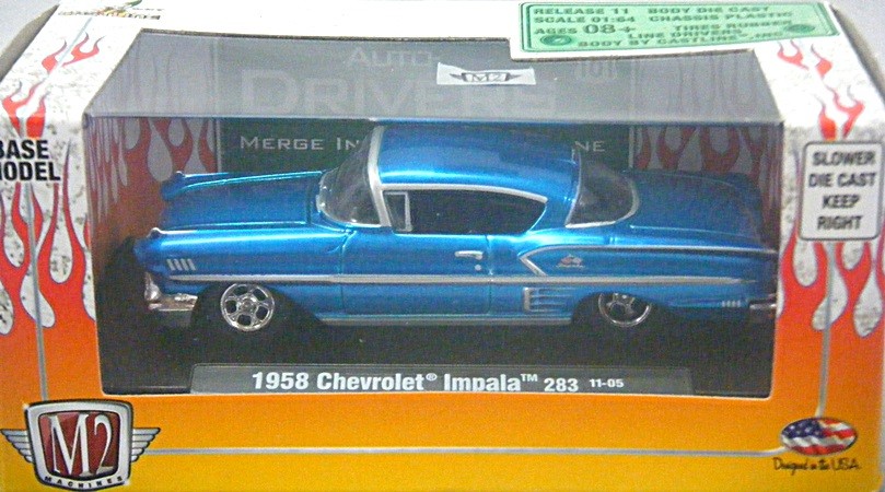 M2 Machines Drivers Series - 1958 Chevrolet Impala 283