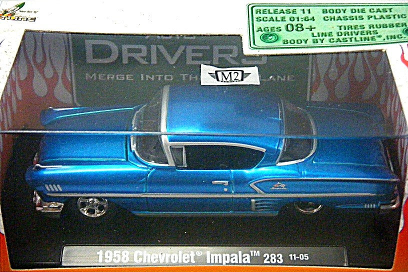 M2 Machines Drivers Series - 1958 Chevrolet Impala 283