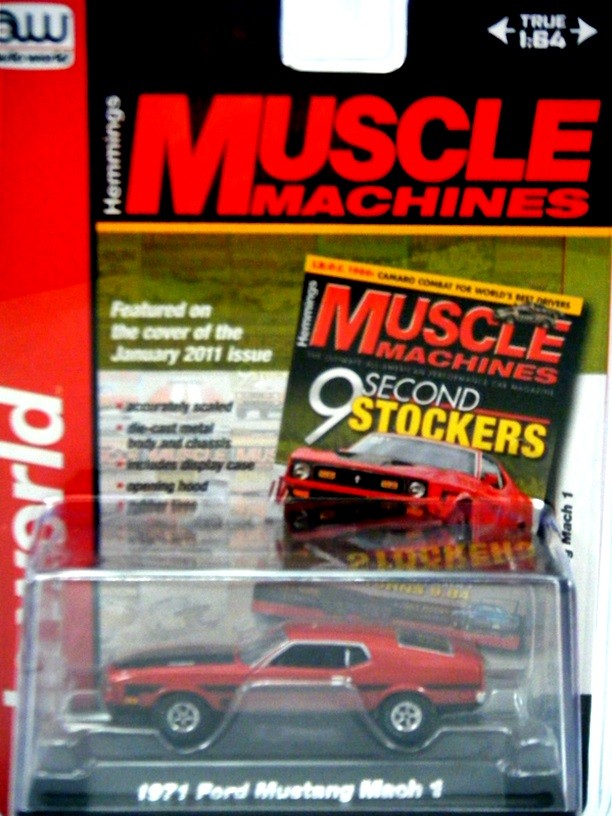 Auto World - Licensed Series - 1971 Ford Mustang Mach 1