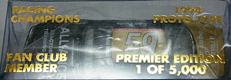 Rare Racing Champions Proto-type - Fan Club Member Robert Pressley Alliance Chevy Lumina Stock Car