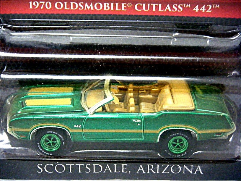 Greenlight - Green Machine Chase Car - 1970 Oldsmobile 442 Convertible
