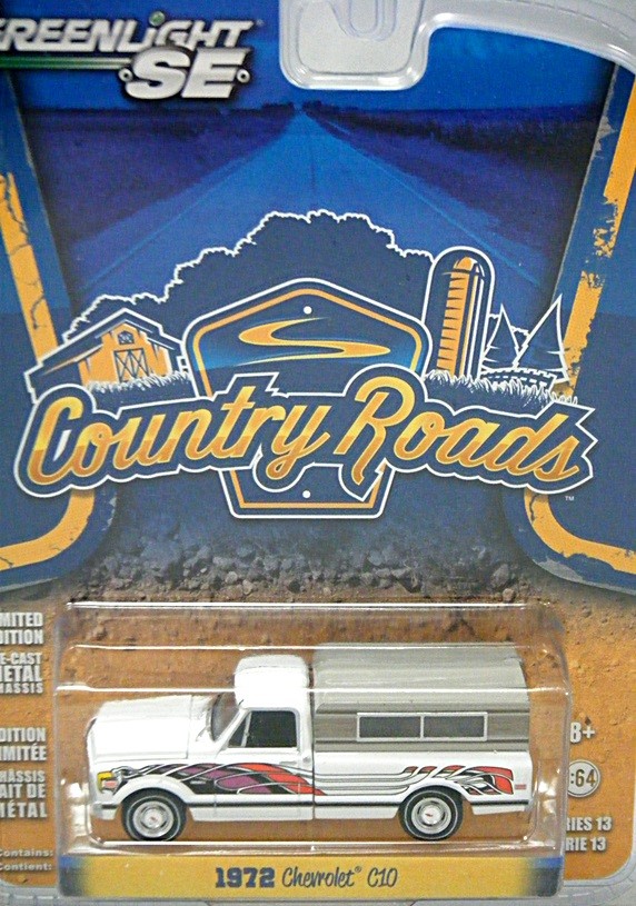 Greenlight Country Roads 1972 Chevrolet C-10 Pickup Truck