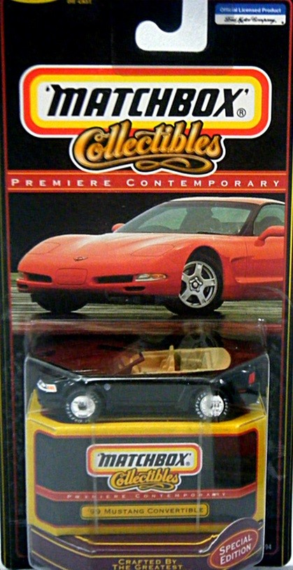 Matchbox Collectibles Premiere Series 1999 Ford Mustang Convertible