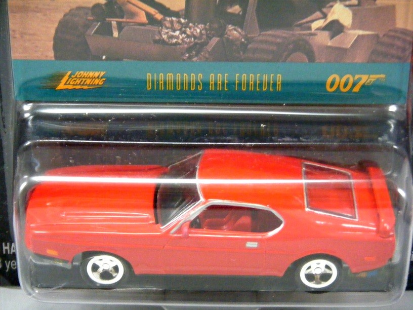Johnny Lightning James Bond - Diamonds Are Forever - 1971 Ford Mustang Mach 1