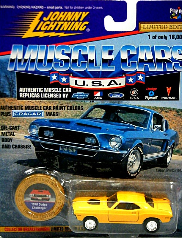 Johnny Lightning Muscle Cars USA - 1970 Dodge Challenger