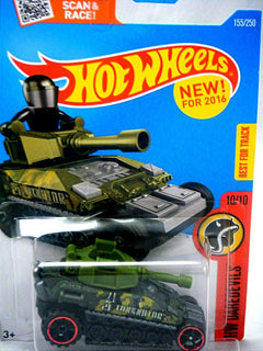 Hot Wheels - 2016 New Models - Tanknator Military Tank