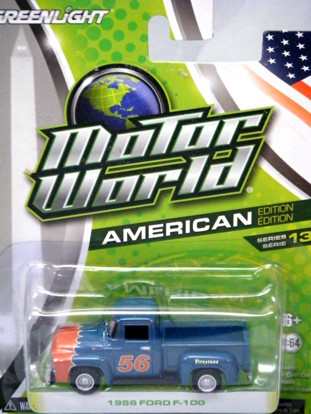 Greenlight Motor World 1956 Ford F-100 Pickup Truck