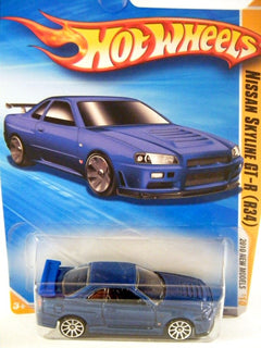 Hot  Wheels 2010 New Model Series Nissan Skyline GT-R (R34)