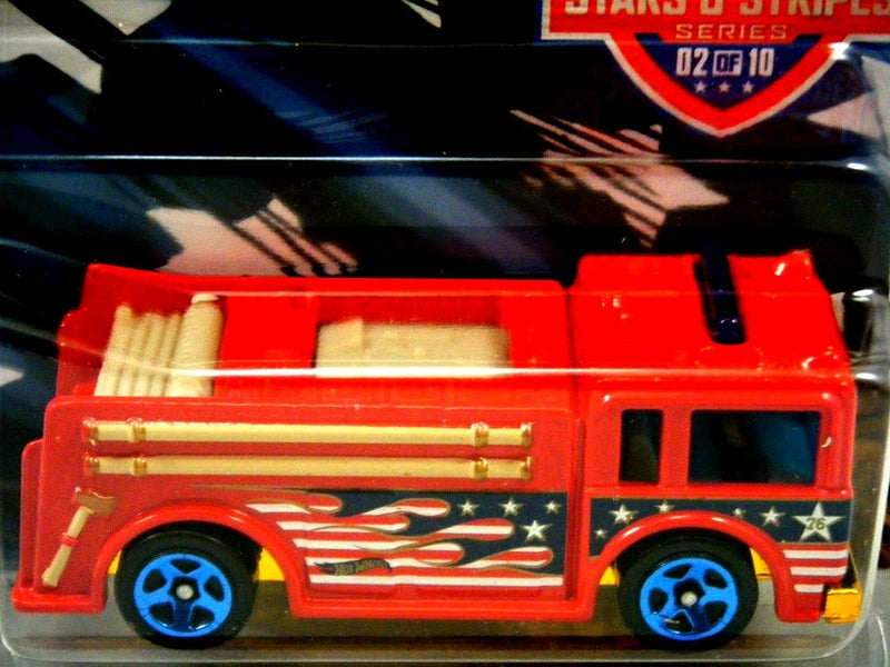 Hot Wheels Stars and Stripes - Fire Eater - Fire Engine