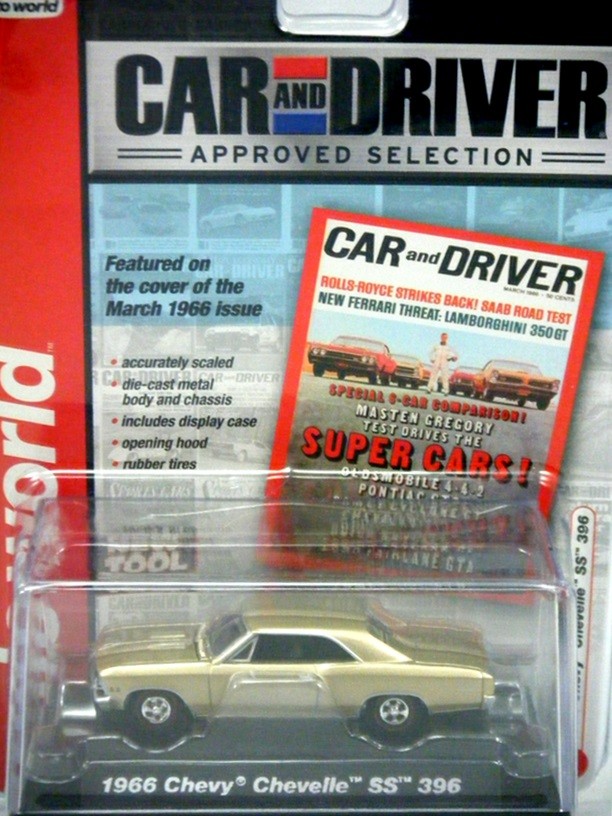 Auto World - Licensed Series - 1966 Chevy Chevelle SS-396