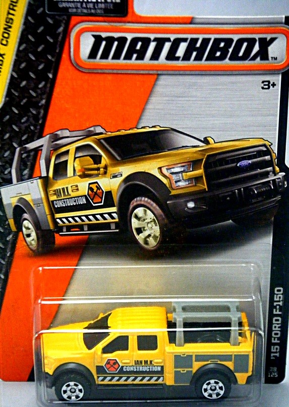 Matchbox Ford F-150 Construction Truck