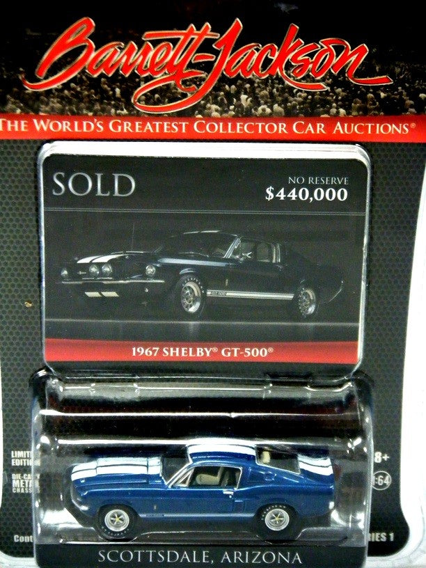 Greenlight Barrett Jackson - 1967 Ford Mustang Shelby GT-500