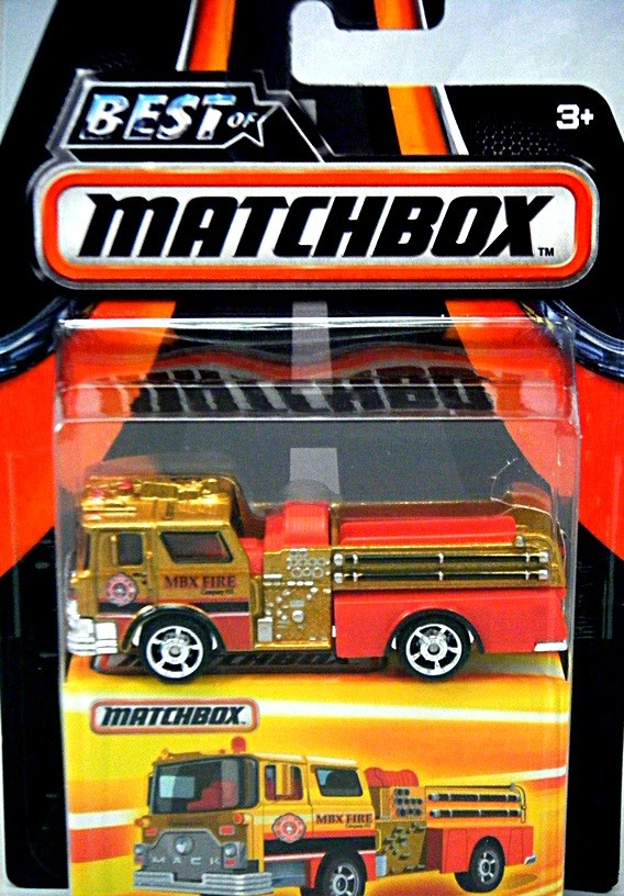 Matchbox - 1975 Mack CF Pumper Fire Truck