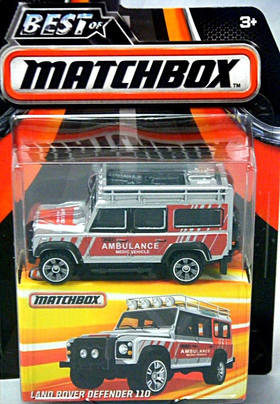 Matchbox - Land Rover Defender 110 EMT Medic Ambulance