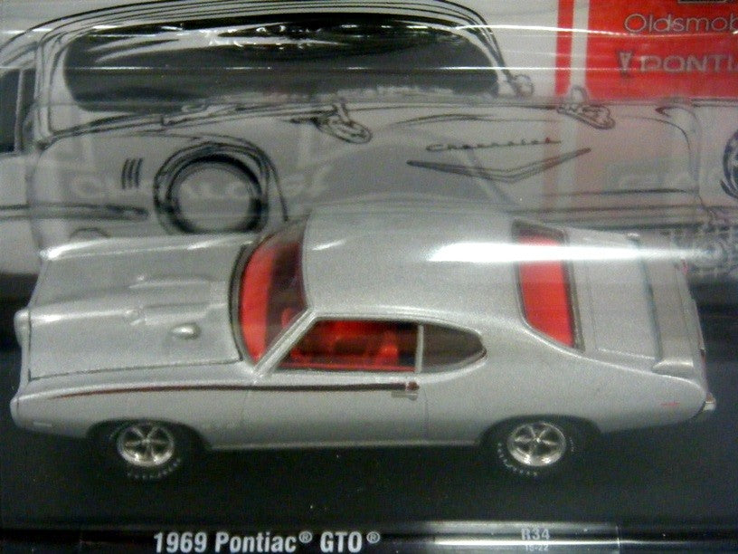 M2 Machines Drivers - 1969 Pontiac GTO  