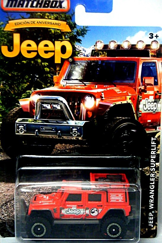 Matchbox - Jeep Collection - Jeep Wrangler Superlift