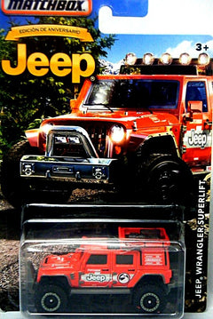 Matchbox - Jeep Collection - Jeep Wrangler Superlift