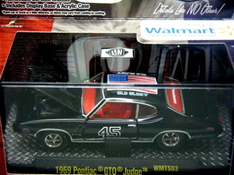 M2 Machines Auto Dreams - Old Glory Series - 1969 Pontiac GTO Judge