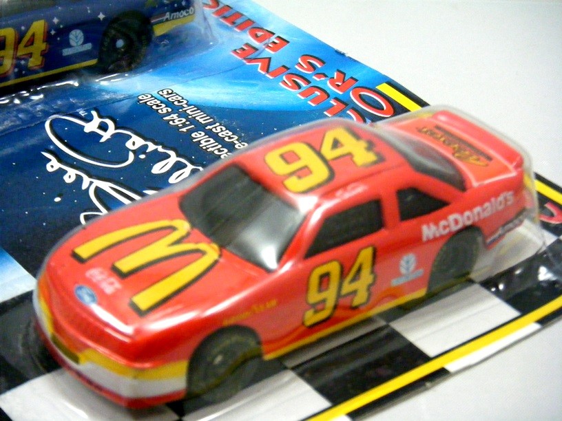 Racing Champions Bill Elliott McDonalds Ford Thunderbird