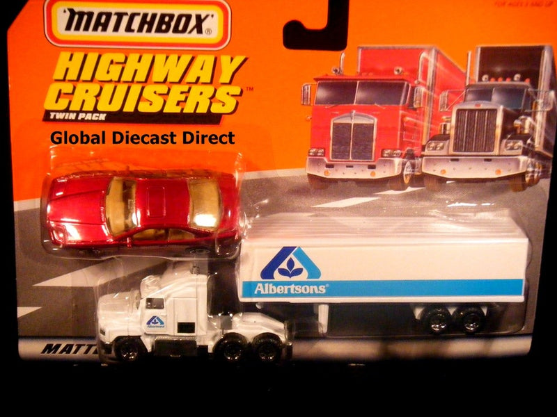 Matchbox Highway Cruisers Set with a Ford Aeromax and a BMW 850i
