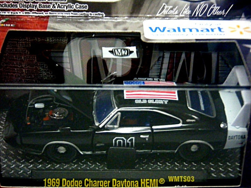 M2 Machines Auto Dreams - Old Glory Series - 1969 Dodge Daytona Hemi