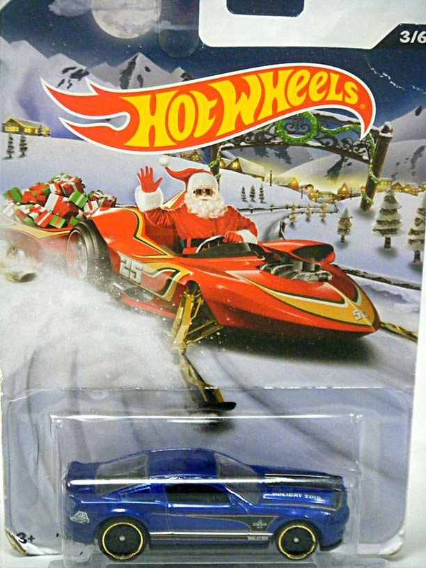 Hot Wheels 2015 Holiday Rods -  Ford Mustang Shelby  GT-500 SuperSnake