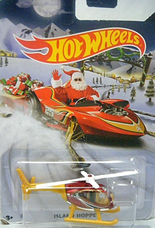 Hot Wheels 2015 Holiday Rods - Island Hipper Helicopter