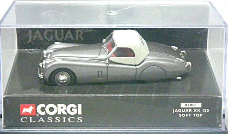  Corgi Classics (03001) Jaguarxk 120 Soft Top
