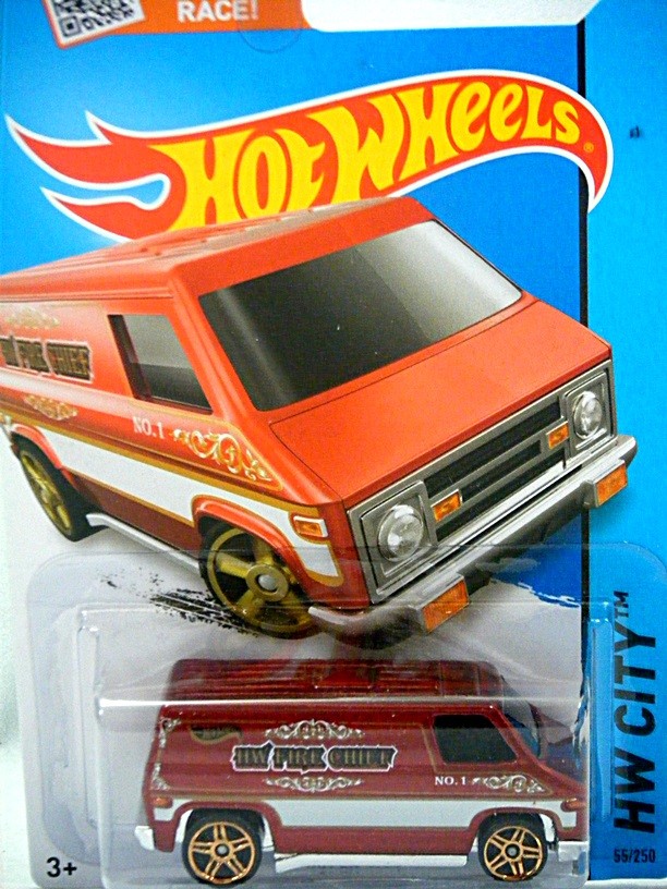 Hot Wheels - Super Van - Fire Chief
