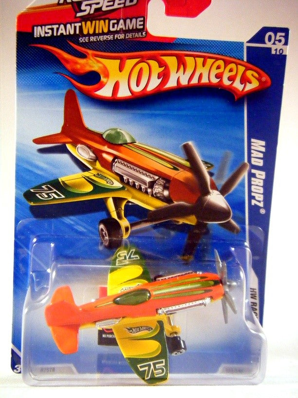 Hot Wheels Mad Propz Air Race Airplane