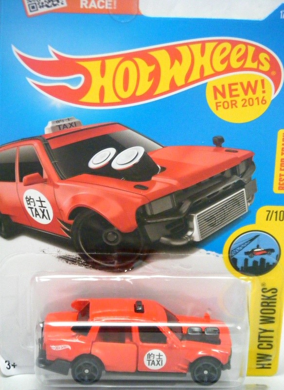 Hot WHeels New Models Series TIme Attaxi Drift Car