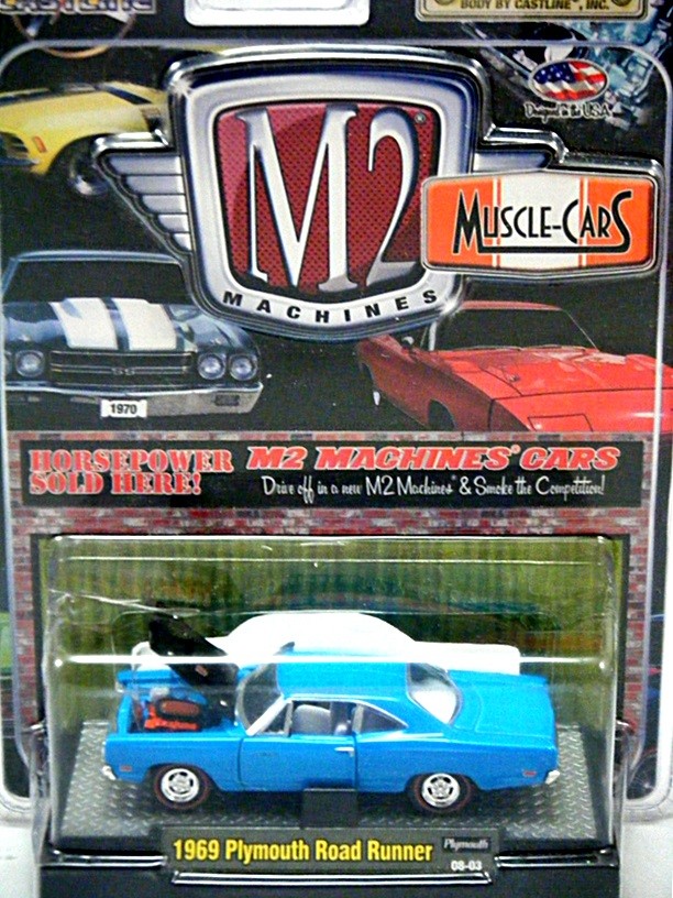 M2 Machines Muscle Cars 1969 Plymouth Road Runner