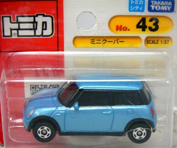 TOMY - 43 - Mini Cooper - Japan only Blister
