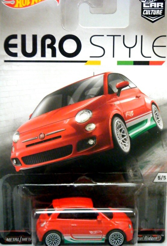 Hot Wheel Car Culture - Euro Style - Fiat 500