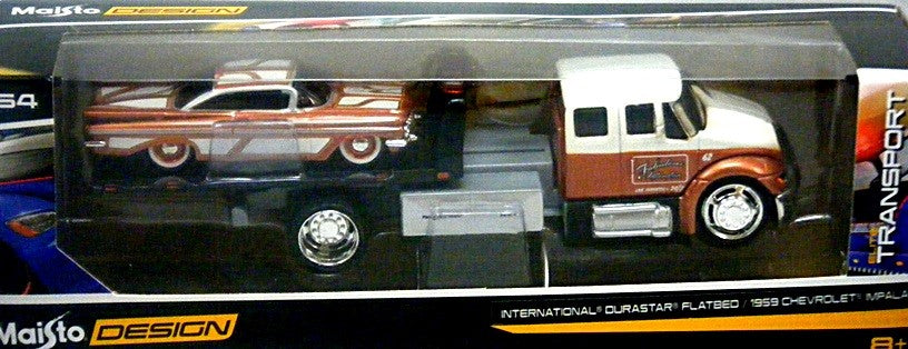 Maisto - Transport - 1936 Chevy Pickup and COE Flatbed Wrecker