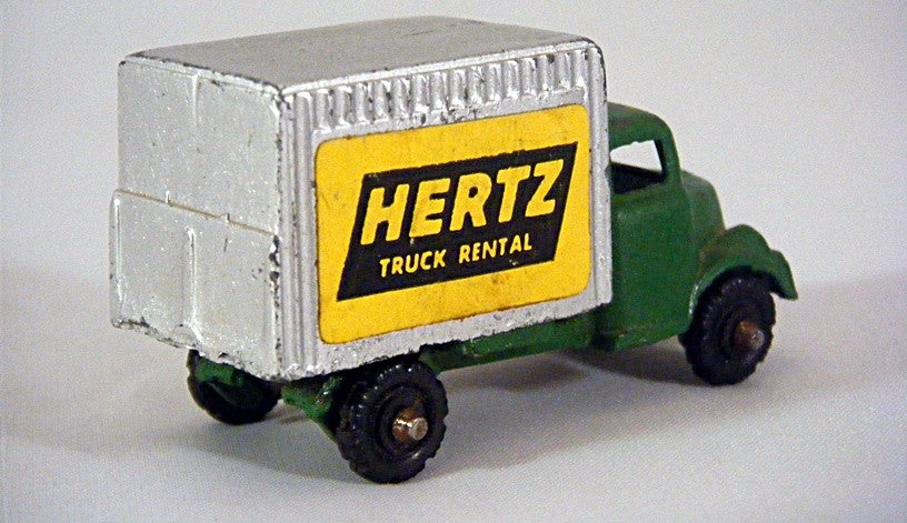 Rare Barclays Hertz Moving Truck
