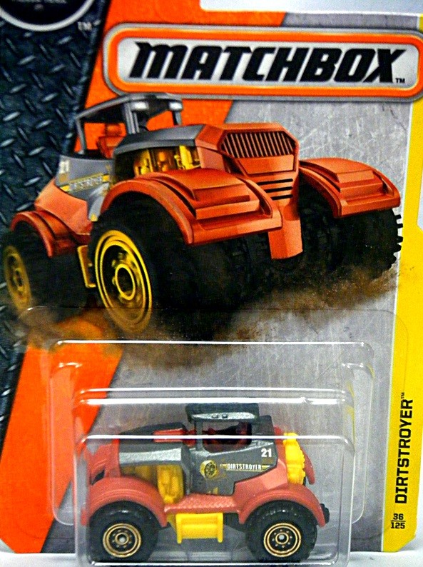 Matchbox - DirtStroyer Construction Tractor