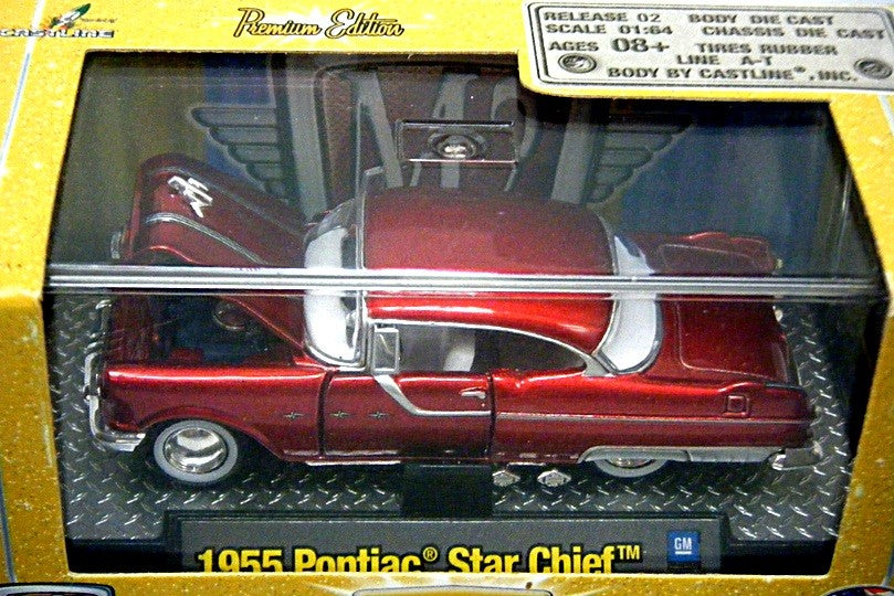 M2 Machines 1955 Pontiac Star Chief with Lake Pipes