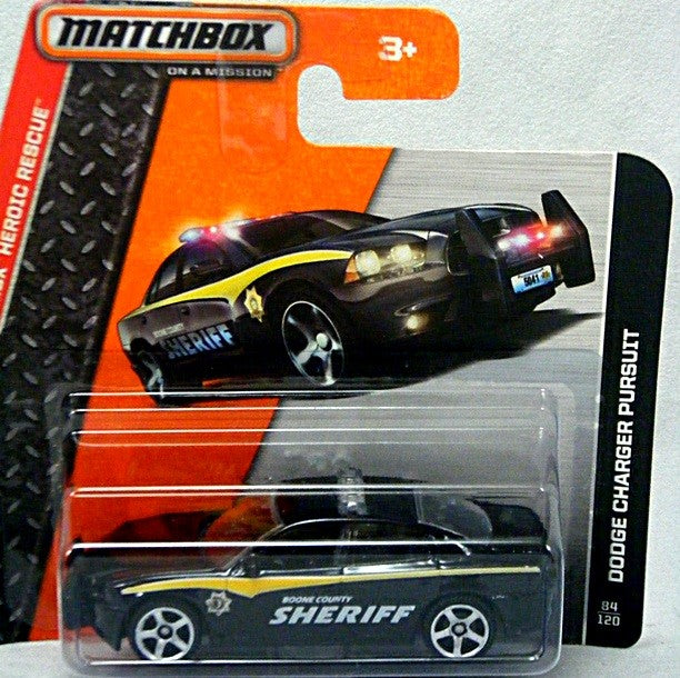 Matchbox - Boone County Dodge Charger Sheriff Police Car