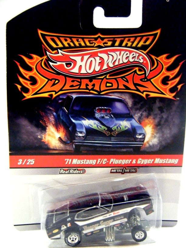 Hot Wheels 1971 Ford Mustang Plueger Gyger NHRA Funny Car