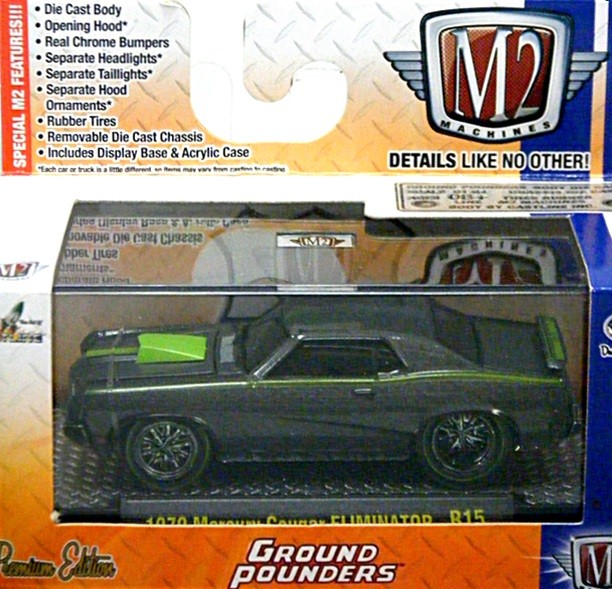 M2 Machines Ground Pounders - 1970 Mercury Cougar Eliminator