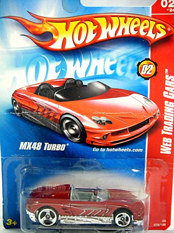 Hot Wheels - Mazda MX48 Turbo Concept Vehicle