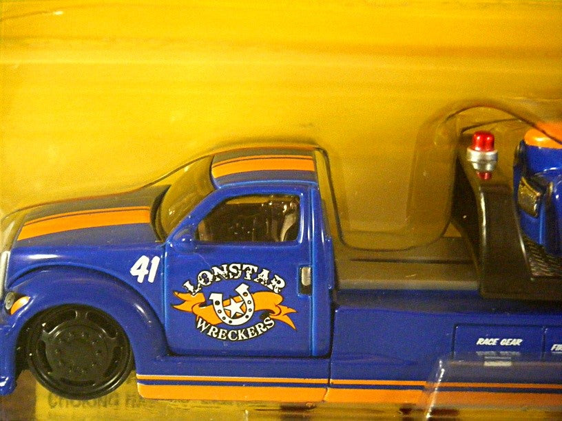 Maisto - Elite Transport Set - Flatbed Tow Truck and 41 Willys Gasser