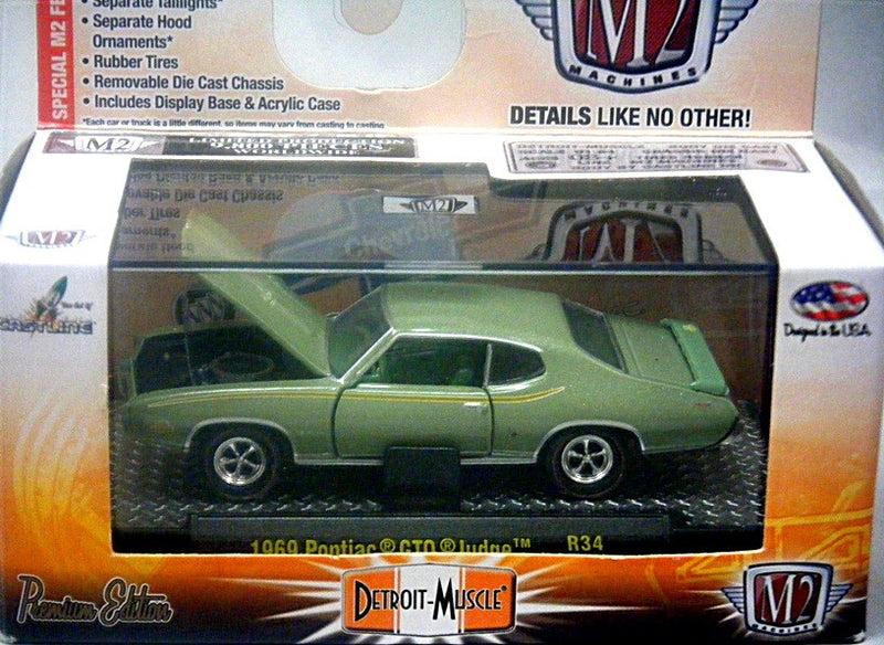 M2 Machines Detroit Muscle 1969 Pontiac GTO Judge