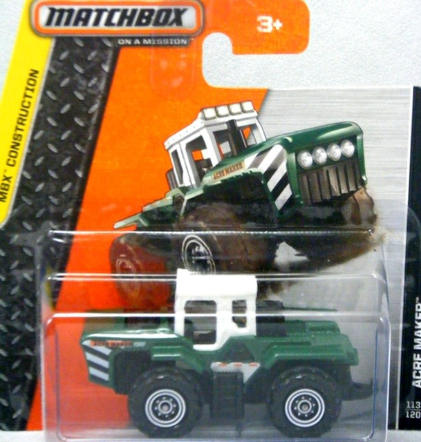 Matchbox - Acre Maker - Farm Tractor