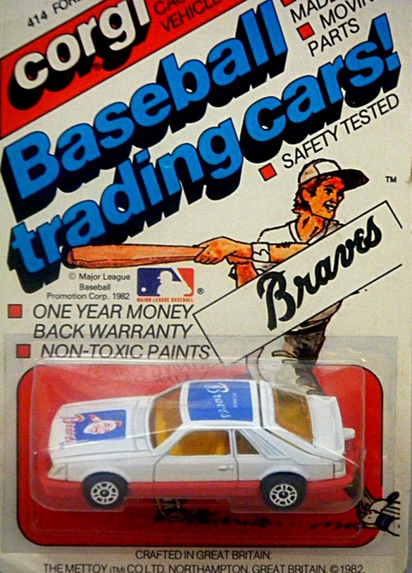 Corgi Juniors - Atlanta Braves Ford Mustang