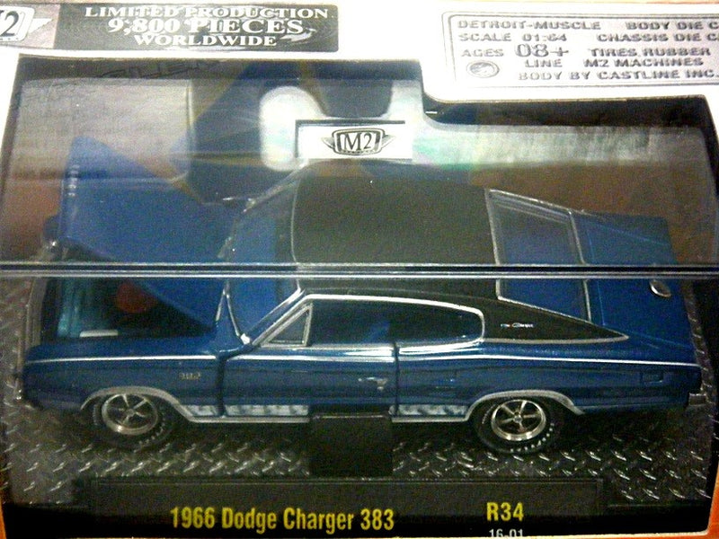 M2 Machines Detroit Muscle 1966 Dodge Charger